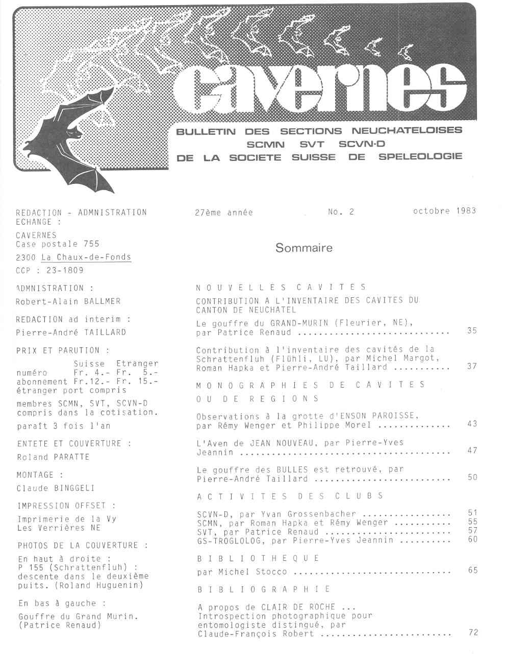 Cavernes/anno da 1981 n°2 a 1983 n°2.jpg